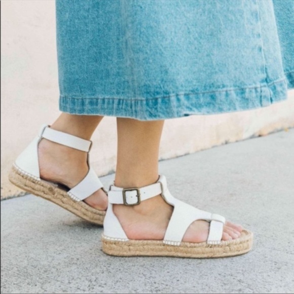 Soludos Shoes - Soludos Leather Espadrille Sandals